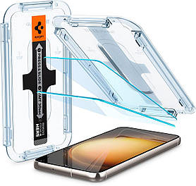 Захисне скло Spigen для Samsung Galaxy S23 - EZ Fit GLAS.tR (2 шт), (AGL05958)