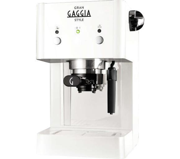 Ріжкова кавоварка еспресо Gaggia Gran Style White (RI8423/21)