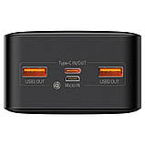Повербанк BASEUS Bipow Digital Display Power bank 30000mAh |2USB/1Type-C, PD/QC, 20W, 3A| (PPDML-N02), фото 8