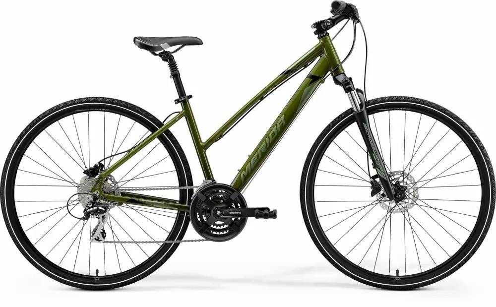 Велосипед MERIDA CROSSWAY 20-D,XS LADY 42L,MOSS GRREN(SIR-GRN/BLACK)