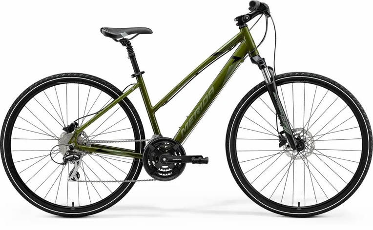 Велосипед MERIDA CROSSWAY 20-D,XS LADY 42L,MOSS GRREN(SIR-GRN/BLACK), фото 1