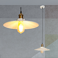Люстра подвес светильник в стиле Loft цвет Белый + Золото Diasha 6856-300-WH-G