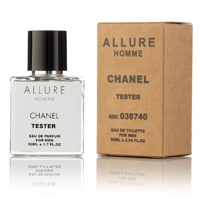 Tester Ch. Allure Homme 50 ml/мл Чоловічі парфуми Тестер Алюр Хом (ОАЕ, концентрат)