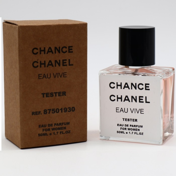Tester Ch. Chance Eau VIVE 50 ml/мл Жіночі парфуми Тестер Шанс Еу Віва (ОАЕ, концентрат)