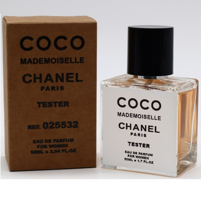 Ch. Coco Mademoiselle 50 ml (Tester) Жіночі парфуми Коко Мадмуазель 50 мл (Тестер) парфумована вода