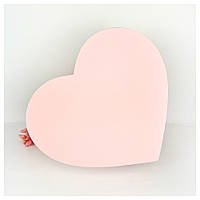 Коробка "Сердце" 25*21*12 см розовое