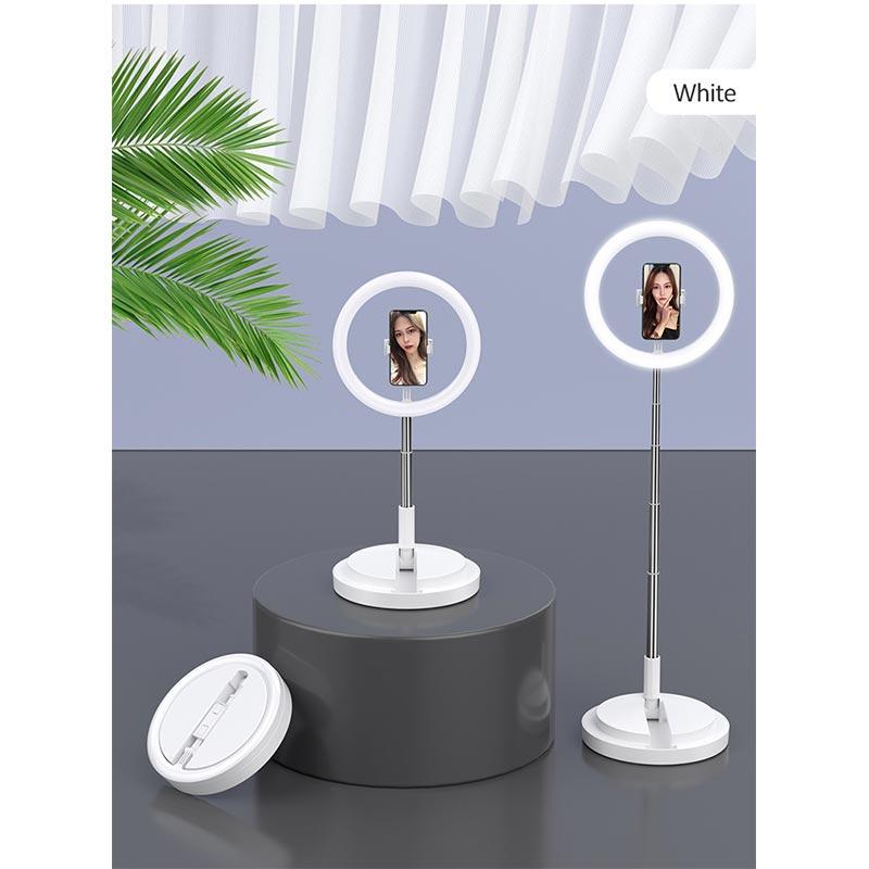 Тримач з кільцевим освітленням USAMS Stretchable foldable holder fill light US-ZB120 |168cm|