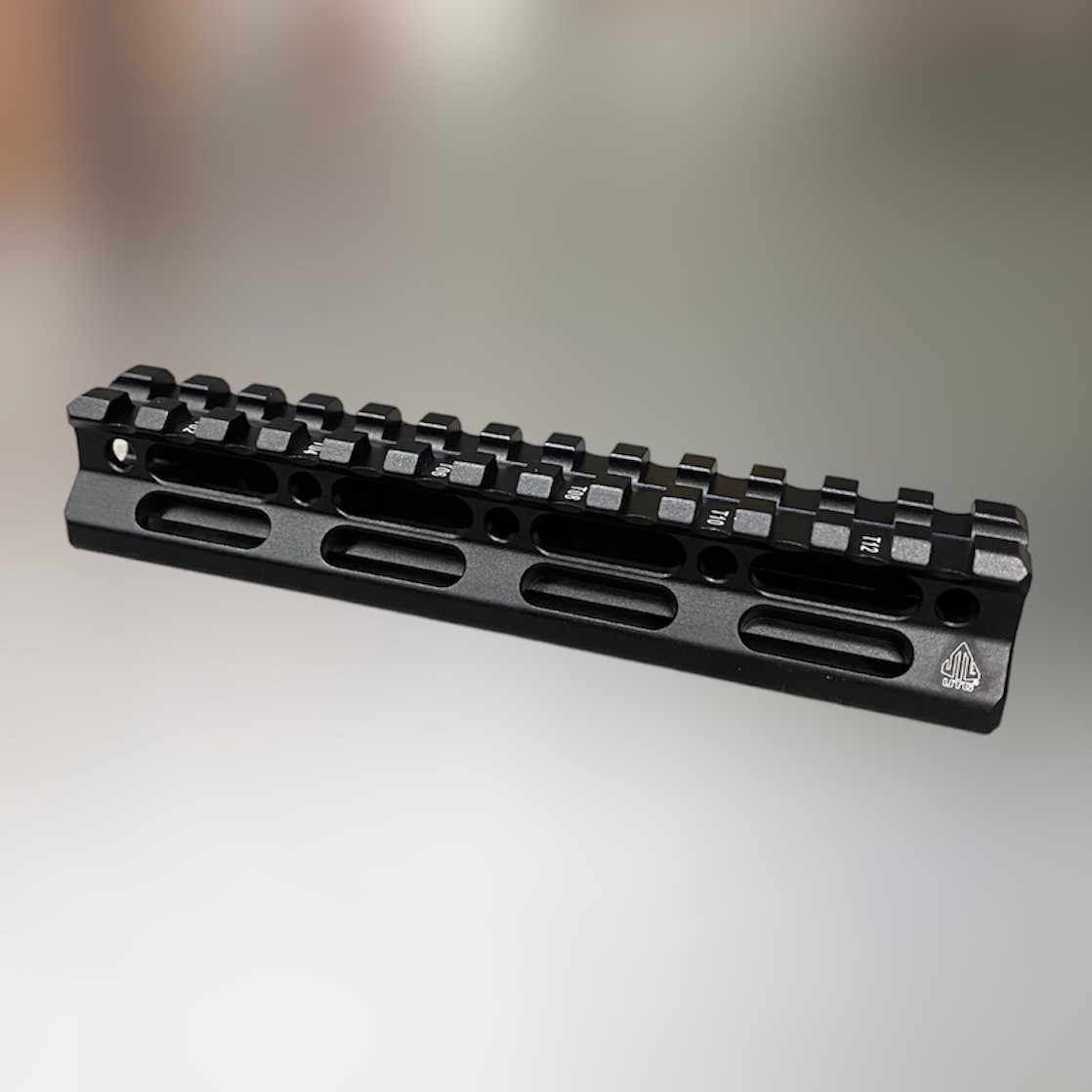 Компенсатор висоти Leapers UTG Universal, H: 19 мм, L: 140 мм, 13 слотів Weaver/Picatinny (MT-RSX7L)