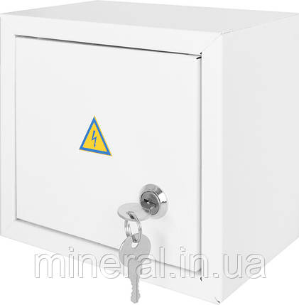 Шафа e.mbox.stand.n.06.z металева, під 6 мод., навісна, з замком, фото 1