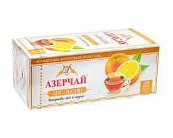 Чай чорний Azercay "Апельсин", 1,8г*25 шт (ароматизований чай у пакетиках) (4760062102505)