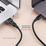 Перехідник BASEUS USB Male To Type - C Female |2.4A| (CAAOTG-01), фото 4