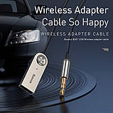 Аадаптер Baseus Audio Wireless Adapter Cable BA01  ⁇ BT5.0 ⁇, фото 8