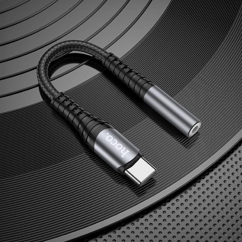 Перехідник Hoco Type-C Digital 3.5 Audio converter LS33 |0.12m, DAC|