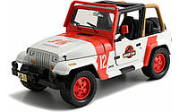 Машинка металлическая Jada Парк Юрского периода Jeep Wrangler 1992 1:24 (253253005)