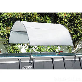 Тент-зонтик для басейнів, захист від сонця Intex, водонепроникний