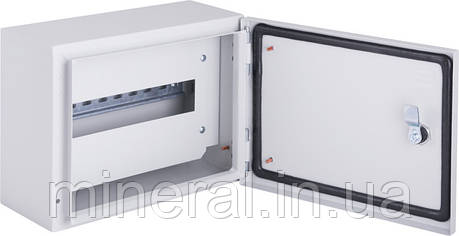 Корпус металевий e.mbox.pro.n.12 IP54 навісний на 12 модулів, фото 1