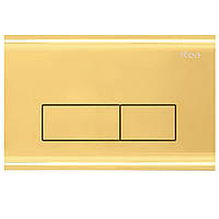 Кнопка слива для инсталляции REA E5692 H двойная глянцевая золотая 171616 reay-00000000095