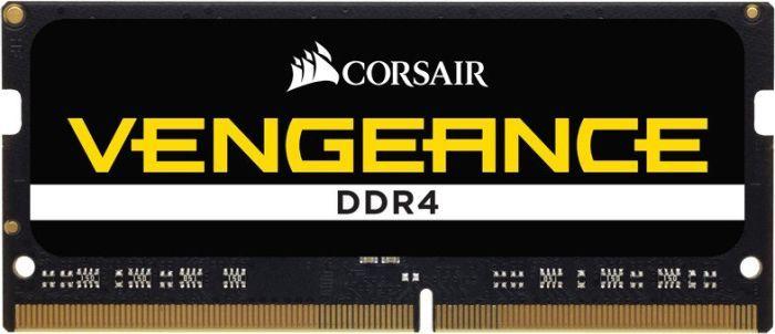 Пам'ять для ноутбуків Corsair 16 GB SO-DIMM DDR4 2666 MHz Vengeance (CMSX16GX4M1A2666C18), фото 1