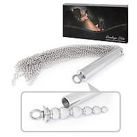 ПЛЕТЬ МЕТАЛЛИЧЕСКАЯ + ВТУЛКА цвет хвоста серебро Скидка 924