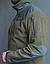 Демісезонна тактична куртка військова флісова темна олива Армійська куртка MILIGUS для ЗСУ, фото 5