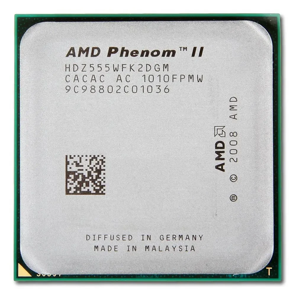 Процесор AMD Phenom II X2 550 3.10 GHz / 6 M / 4 GT / s (HDZ550WFK2DGM) sAM3, tray