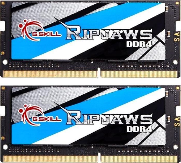 Пам'ять для ноутбуків G.Skill 32 GB (2x16GB) SO-DIMM DDR4 2666 MHz Ripjaws (F4-2666C19D-32GRS), фото 1
