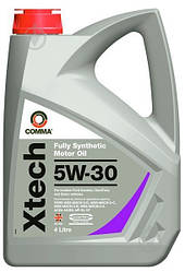 Олива моторна COMMA XTECH 5W-30  API SL/CF ACEA A5 B5  4л.