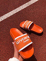 Шлепанцы женские Givenchy Orange