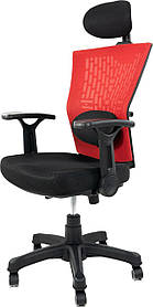 Офісне крісло Artnico Mesh B30 Black/Red
