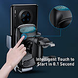 Тримач для телефона в автомобіль BASEUS Milky Way Electric Bracket Wireless Charger (15W) (WXHW02-01), фото 9