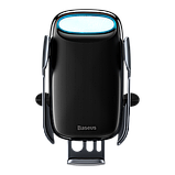 Тримач для телефона в автомобіль BASEUS Milky Way Electric Bracket Wireless Charger (15W) (WXHW02-01), фото 5