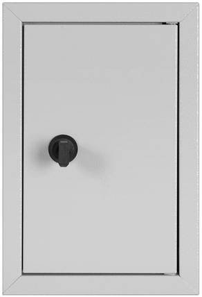 Корпус металевий e.mbox.pro.p.50.40.20 IP31 з монтажною панеллю (500х400х200), фото 3