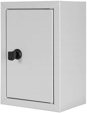 Корпус металевий e.mbox.pro.p.40.30.20 IP31 з монтажною панеллю (400х300х200), фото 1