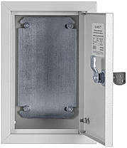 Корпус металевий e.mbox.pro.p.40.30.20 IP31 з монтажною панеллю (400х300х200), фото 4