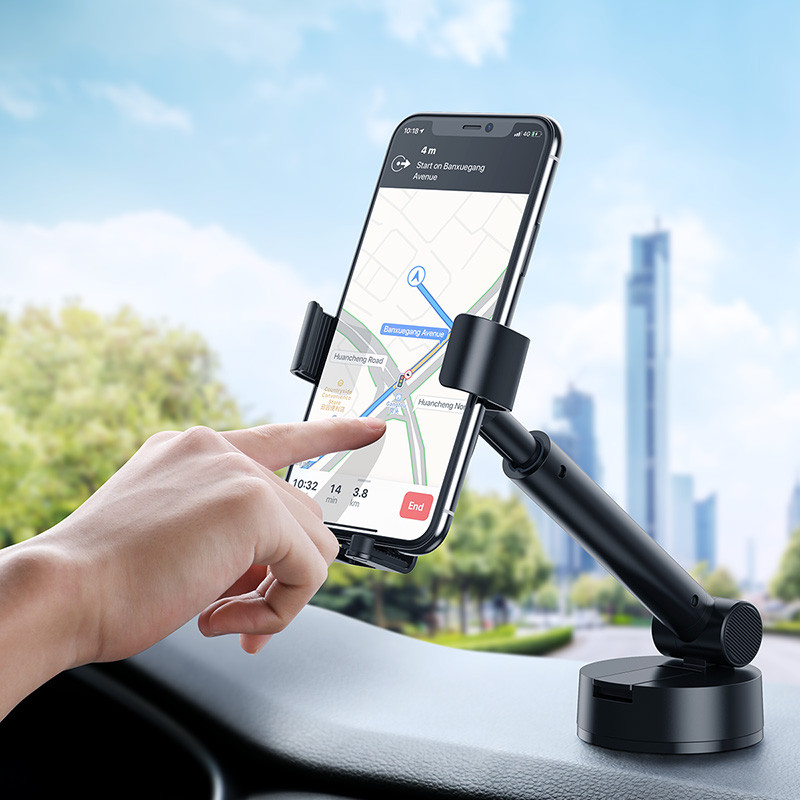 Тримач BASEUS Simplism gravity Car mount holder with suction base (SUYL-JY01)