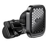 Тримач для телефона в автомобіль HOCO Fuerte series air outlet magnetic Car holder S49 |4.7-6.7"|, фото 5