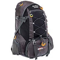 Рюкзак спортивный с каркасной спинкой Deuter 612 объем 25 литров Black-Grey