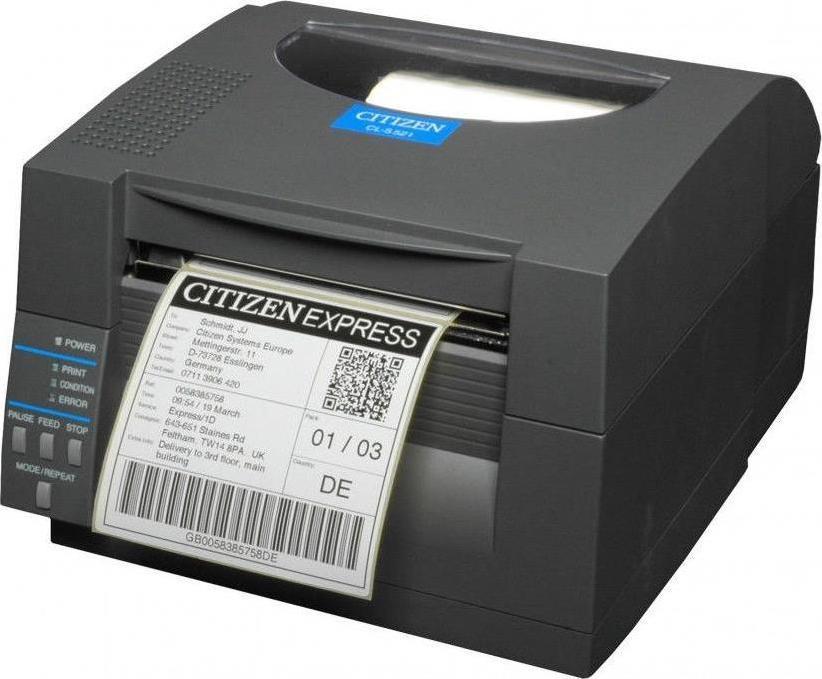 Фото - Чековый принтер Citizen Принтер этикеток  CL-S521ІІ USB, RS232  CLS521IINEBX (CLS521IINEBXX)