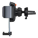 Тримач BASEUS Easy Control Clamp Car Mount Holder (Air Outlet Version) (SUYK000101) |4.7-6.7"|, фото 5