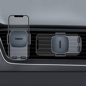 Тримач для телефона в автомобіль BASEUS Easy Control Clamp Car Mount Holder (Air Outlet Version) |4.7-6.7"|