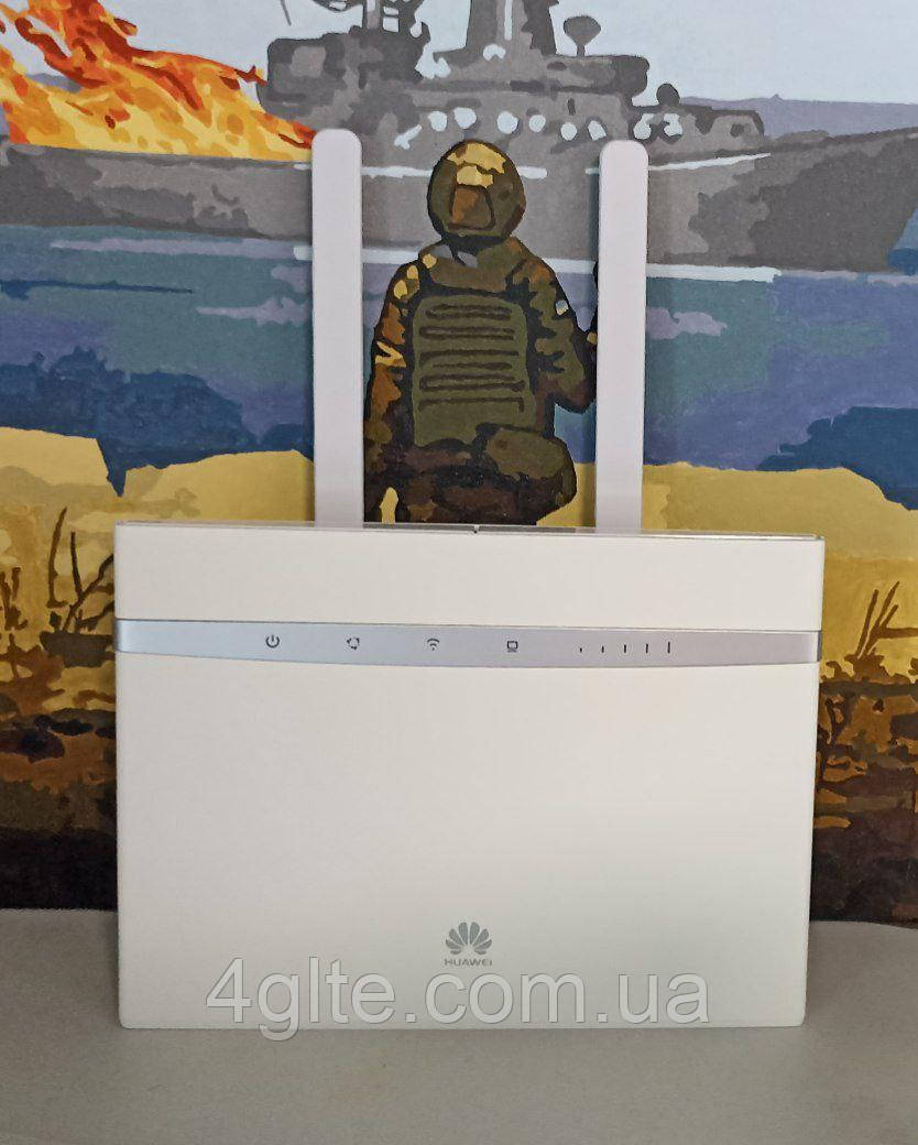 4G-роутер Huawei B525 з двома антенами 8dBi (Cat.6, 2.5/5GHz, 64 User, LAN, USB), фото 1