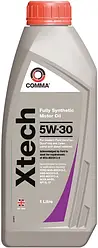Олива моторна COMMA XTECH 5W-30  API SL/CF ACEA A5 B5  1л.