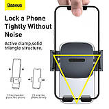 Тримач BASEUS Easy Control Clamp Car Mount Holder (Applicable to Round Air Outlet) |4.7-6.7"| (SUYK000201), фото 9