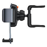 Тримач BASEUS Easy Control Clamp Car Mount Holder (Applicable to Round Air Outlet) |4.7-6.7"| (SUYK000201), фото 7