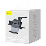 Тримач BASEUS Easy Control Clamp Car Mount Holder (Applicable to Round Air Outlet) |4.7-6.7"| (SUYK000201), фото 2