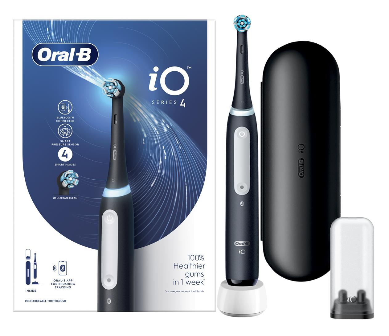 Електрична зубна щітка Oral-B iO Series 4 Matt Black