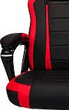 Комп'ютерне крісло для геймера Pro-Gamer Atilla Black/Red, фото 6