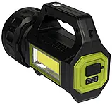 Ліхтар переносний Т95 LED+COB із сонячною панеллю та функцією PowerBank (3_03150), фото 3