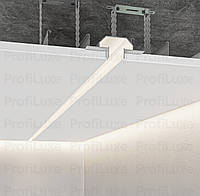 Раздельный теневой профиль 22 мм под LED ProfiLuxe SVTR-22 (2500 мм), без покрытия