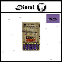 Ц+ файлы C+ file Dentsply Maillefer 25 мм №10, ручные файлы